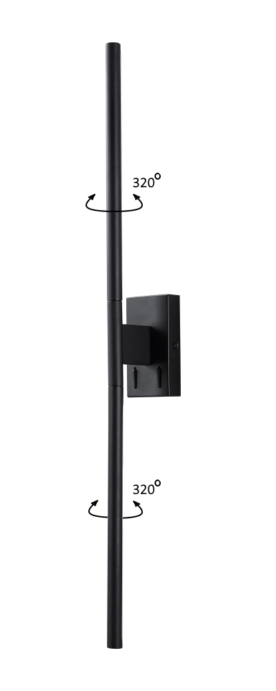 LARGO AP12W BLACK Crystal Lux