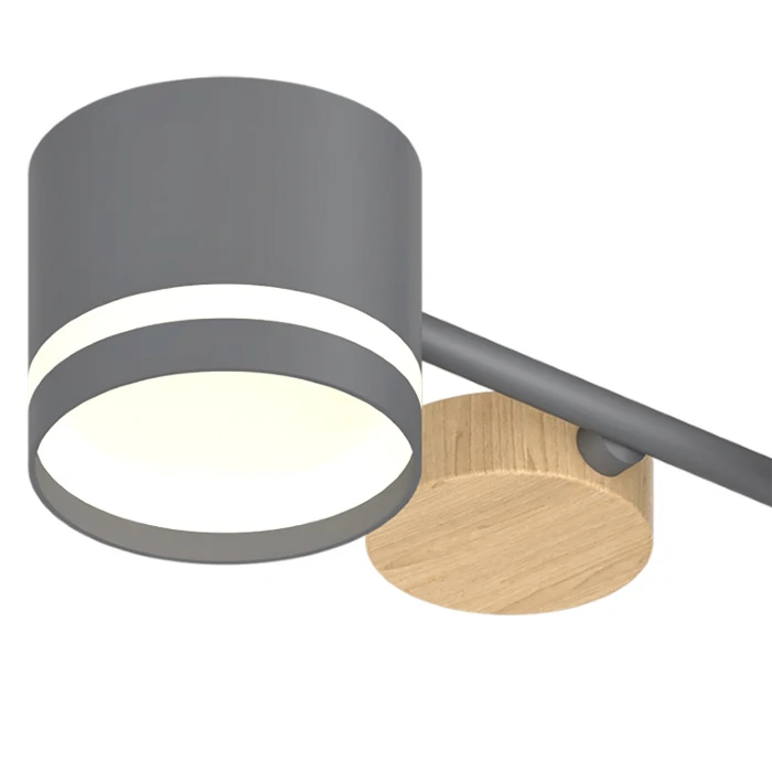 78730-0.3-08 GX53 GREY+WOOD Reluce
