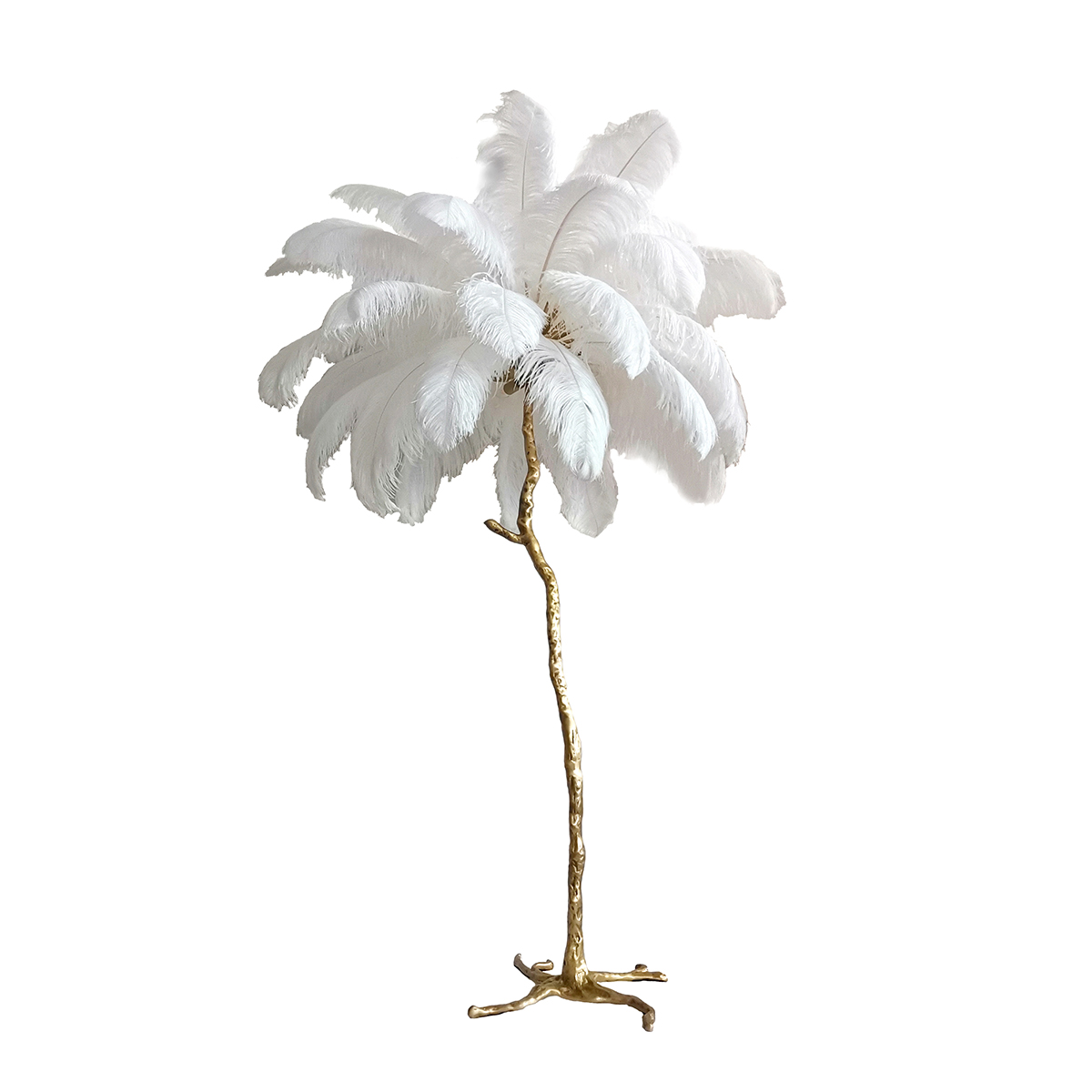 BRFL5014 white/antique brass Delight Collection