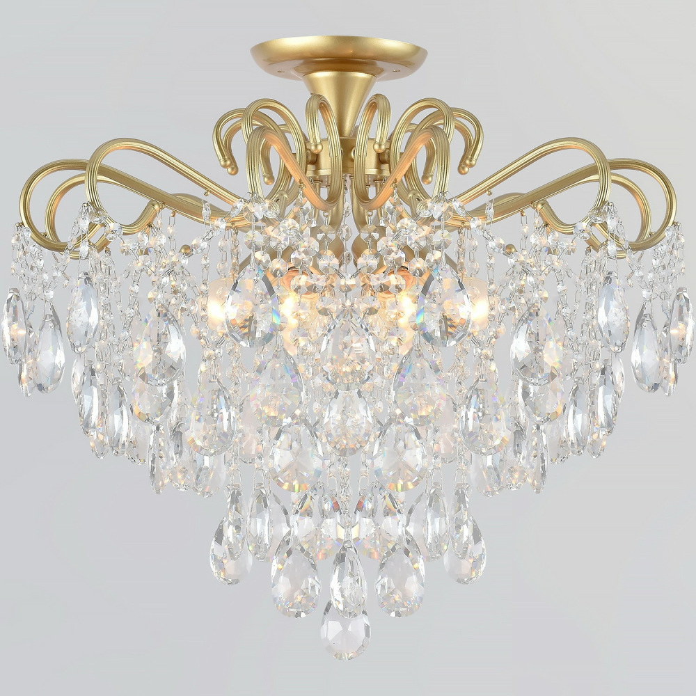 Потолочная люстра  04066-0.3-06 MATT GOLD+CR Reluce