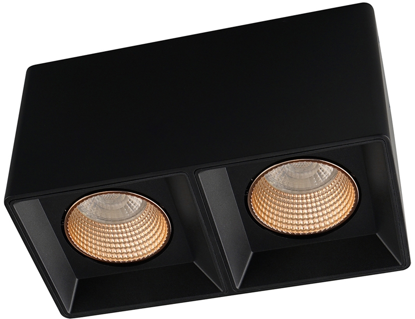 Точечный светильник DK3020BBR DK3085-BK+BR Denkirs