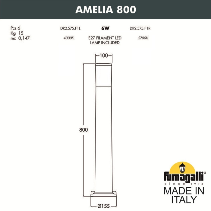 DR2.575.000.WYE27 Fumagalli