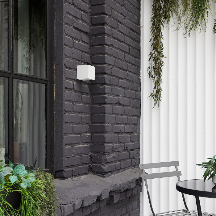 ULU-S55B-2x3W/3000K+4000K+6000K IP65 WHITE_