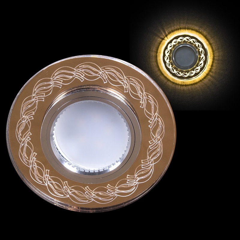 Точечный светильник  00923-9.0-001CN MR16+LED3W FGD Reluce