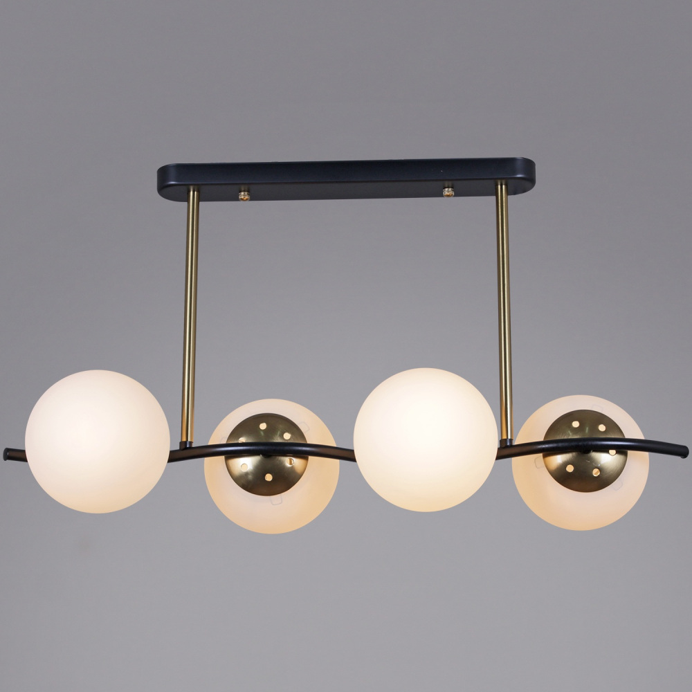 Потолочная люстра  36364-0.3-04 BK+COP Reluce