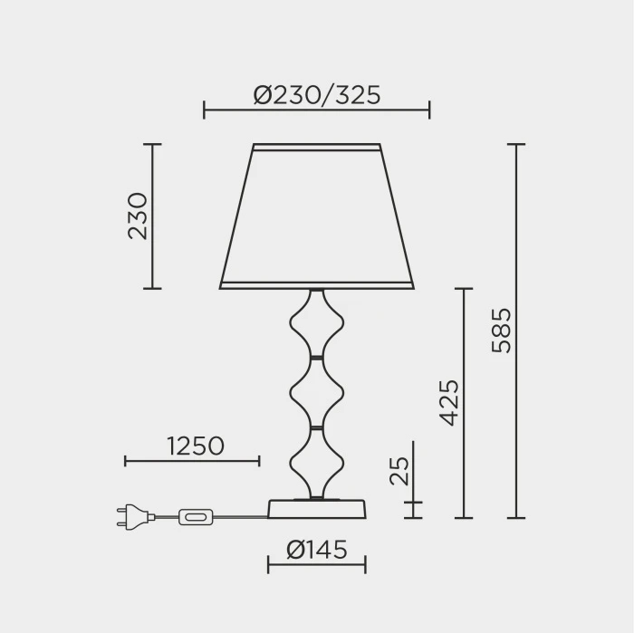 ML.6105.01TL BK Modelux
