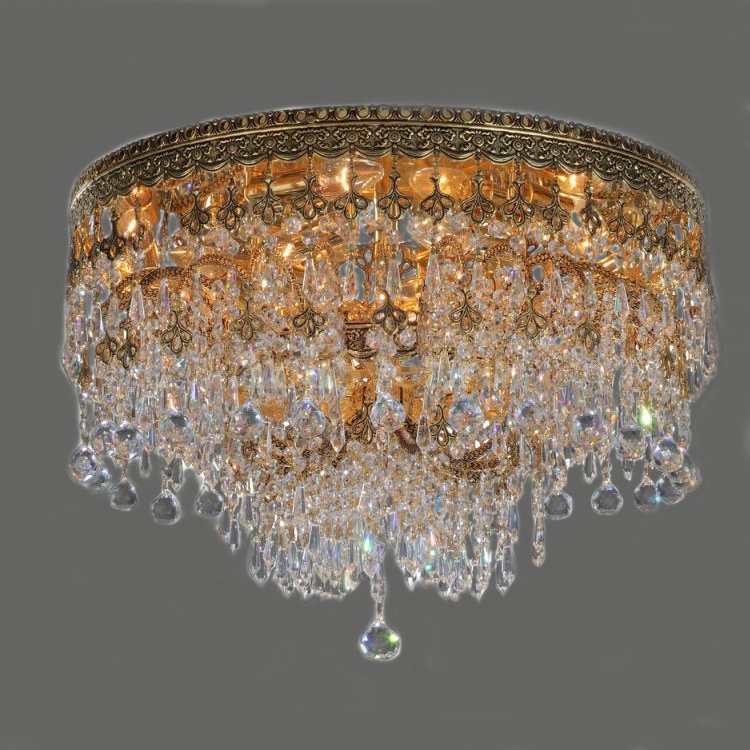 598/PL/60/10/AS gold Asfour Crystal
