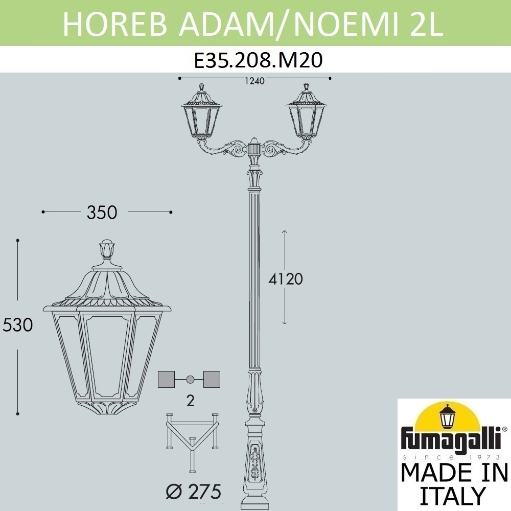 E35.208.M20.AXH27 Fumagalli