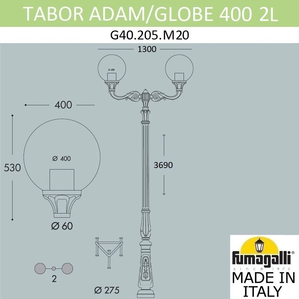 G40.205.M20.AYE27 Fumagalli