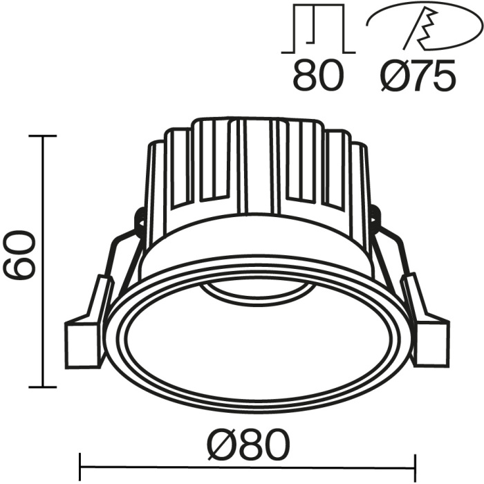 DL058-12W4K-W Maytoni