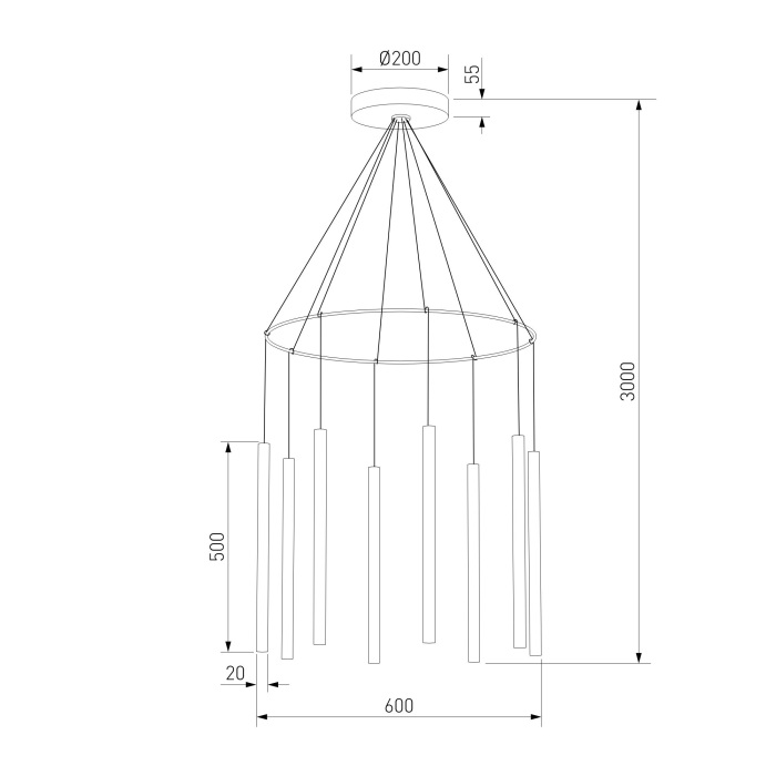 301101 LED черный