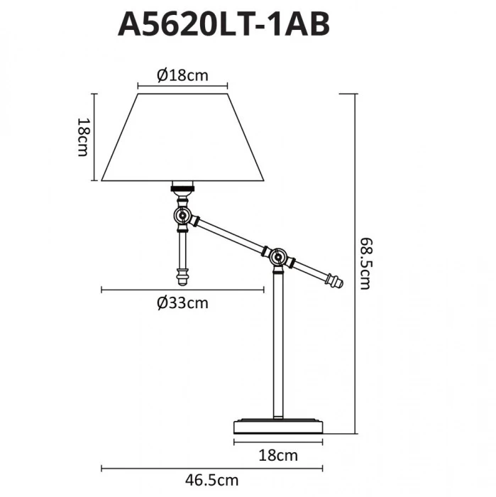 A5620LT-1AB Arte Lamp