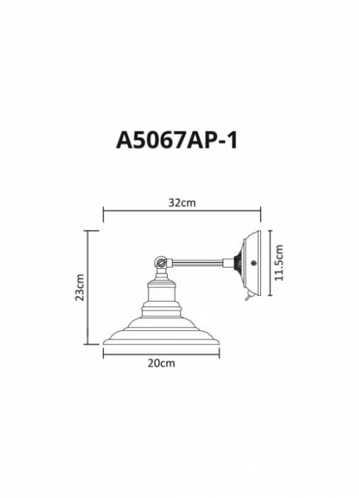A5067AP-1GY Arte Lamp