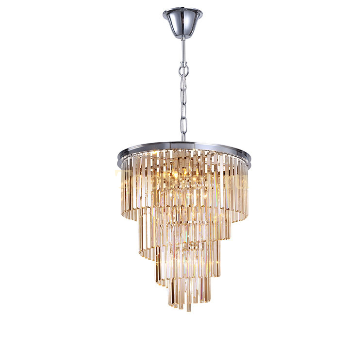 KR0262P-10 chrome/amber Delight Collection