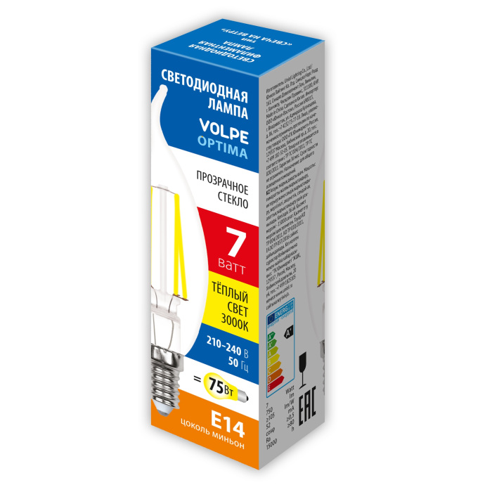 LED-CW35-7W/3000K/E14/CL/SLF_