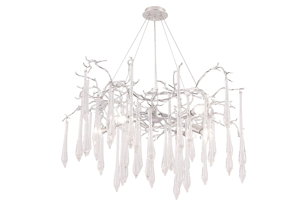 REINA SP8 D1000 SILVER PATINA Crystal Lux